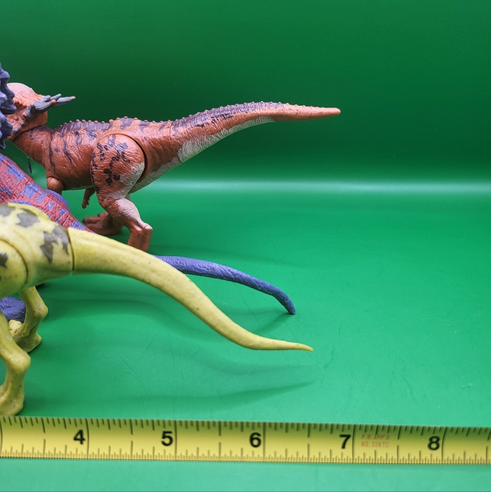 2017 Jurassic World T Rex Dilophosaurus Stygimoloch Stiggy Tyrannosaurus Rex - Picture 3 of 5